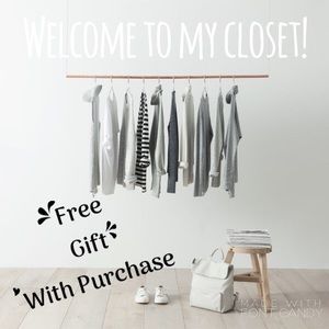 Free Gift with Purchase